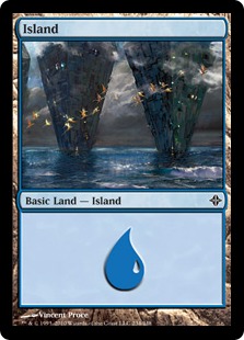 【Foil】(234)《島/Island》[ROE] 土地