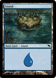 【Foil】(286)《島/Island》[SHM] 土地