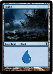 【Foil】(286)《島/Island》[TSP] 土地