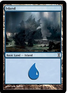 【Foil】(288)《島/Island》[TSP] 土地