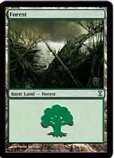 【Foil】(299)《森/Forest》[TSP] 土地