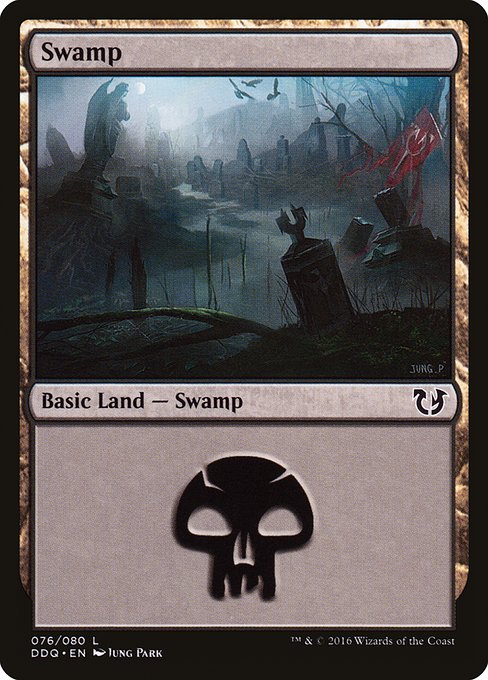 (076)《沼/Swamp》[BvC/DDQ] 土地
