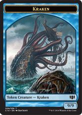 (009/011)《クラーケン+ゾンビトークン/Kraken+Zombie Token》[C14] 青/青