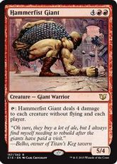 《槌拳の巨人/Hammerfist Giant》[C15] 赤R