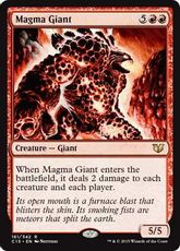 《マグマの巨人/Magma Giant》[C15] 赤R