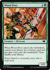 《ウッド・エルフ/Wood Elves》[C15] 緑C