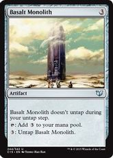 《玄武岩のモノリス/Basalt Monolith》[C15] 茶U