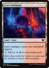 《イゼットのギルド門/Izzet Guildgate》[C15] 土地C