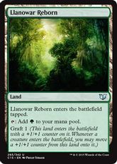 《ラノワールの再生地/Llanowar Reborn》[C15] 土地U