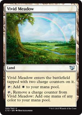 《鮮烈な草地/Vivid Meadow》[C15] 土地U