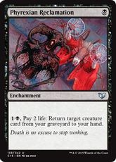 《ファイレクシア流再利用/Phyrexian Reclamation》[C15] 黒U