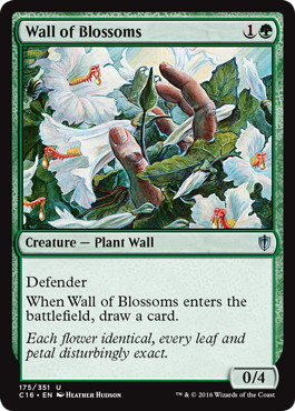《花の壁/Wall of Blossoms》[C16] 緑U