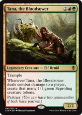 【Foil】《血を蒔く者、ターナ/Tana, the Bloodsower》[C16] 金R