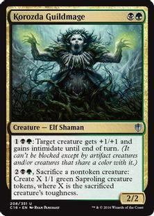 《コロズダのギルド魔道士/Korozda Guildmage》[C16] 金U