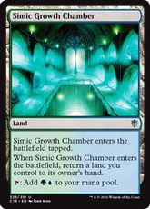 《シミックの成長室/Simic Growth Chamber》[C16] 土地U