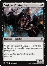 《第6管区のワイト/Wight of Precinct Six》[C16] 黒U