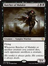 《マラキールの解体者/Butcher of Malakir》[C17] 黒R