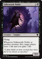 《ファルケンラスの貴族/Falkenrath Noble》[C17] 黒C