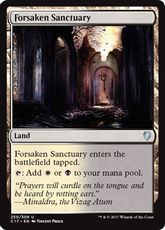 《放棄された聖域/Forsaken Sanctuary》[C17] 土地U