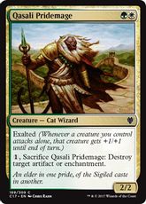 《クァーサルの群れ魔道士/Qasali Pridemage》[C17] 金C