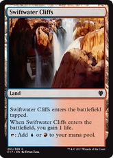 《急流の崖/Swiftwater Cliffs》[C17] 土地C