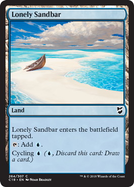 《孤立した砂州/Lonely Sandbar》[C18] 土地C