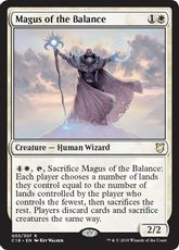 《天秤の大魔術師/Magus of the Balance》[C18] 白R