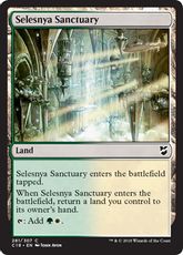 《セレズニアの聖域/Selesnya Sanctuary》[C18] 土地C