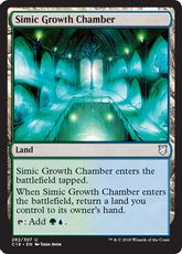 《シミックの成長室/Simic Growth Chamber》[C18] 土地U