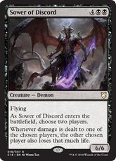 《不和蒔き/Sower of Discord》[C18] 黒R