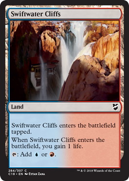《急流の崖/Swiftwater Cliffs》[C18] 土地C