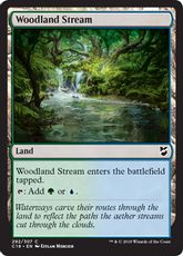 《森林地の小川/Woodland Stream》[C18] 土地C