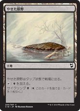 《やせた原野/Barren Moor》[C18] 土地C