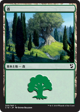 (305)《森/Forest》[C18] 土地