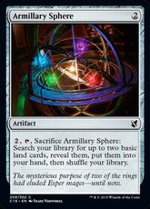 《天球儀/Armillary Sphere》[C19] 茶C