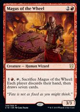 《輪の大魔術師/Magus of the Wheel》[C19] 赤R