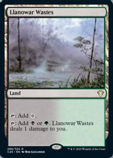 《ラノワールの荒原/Llanowar Wastes》[C20] 土地R