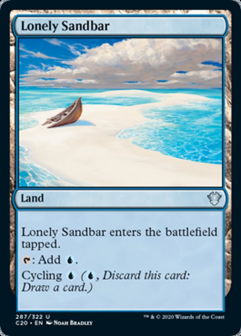 《孤立した砂州/Lonely Sandbar》[C20] 土地U