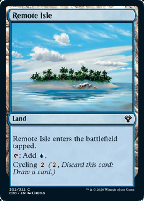 《離れ島/Remote Isle》[C20] 土地C