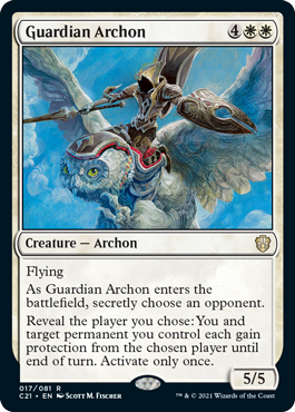 (017)《守護の執政官/Guardian Archon》[C21] 白R