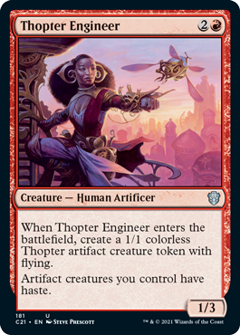 (181)《飛行機械技師/Thopter Engineer》[C21] 赤U