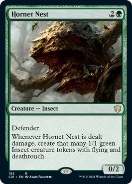 (192)《スズメバチの巣/Hornet Nest》[C21] 緑R