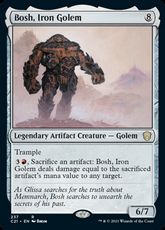 (237)《鉄のゴーレム、ボッシュ/Bosh, Iron Golem》[C21] 茶R