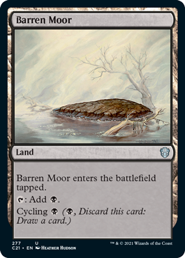 (277)《やせた原野/Barren Moor》[C21] 土地U