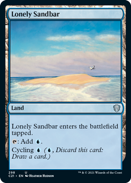 《孤立した砂州/Lonely Sandbar》[C21] 土地U