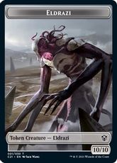 (001/006)《エルドラージ+機知の勇者トークン/Eldrazi+Champion of Wits Token》[C21] 無/黒