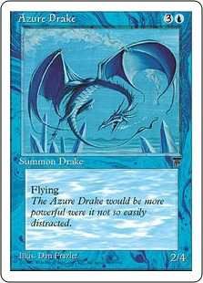 《蒼穹のドレイク/Azure Drake》[CHR] 青U