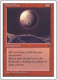 血染めの月/Blood Moon》[CHR] 赤R | 日本最大級 MTG通販サイト 