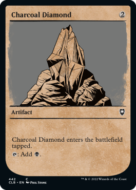 (442)■ショーケース■《炭色のダイアモンド/Charcoal Diamond》[CLB-BF] 茶C