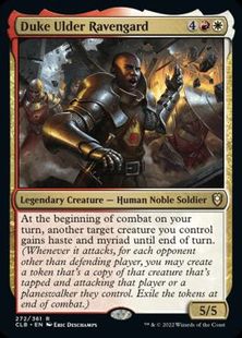 (272)《アルダー・レイヴンガード大公爵/Duke Ulder Ravengard》[CLB] 金R